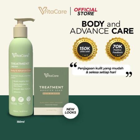 Set Rawatan Kulit (Krim + Sabun) VITACARE